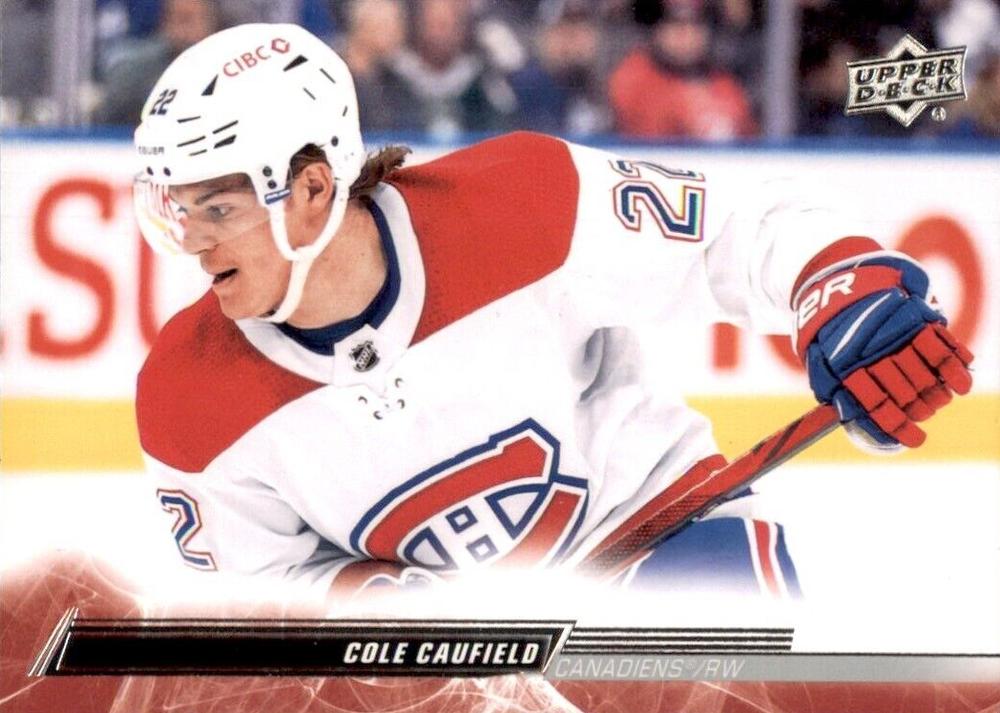 Cole Caufield #95 Montreal Canadiens | 2022-23 Upper Deck