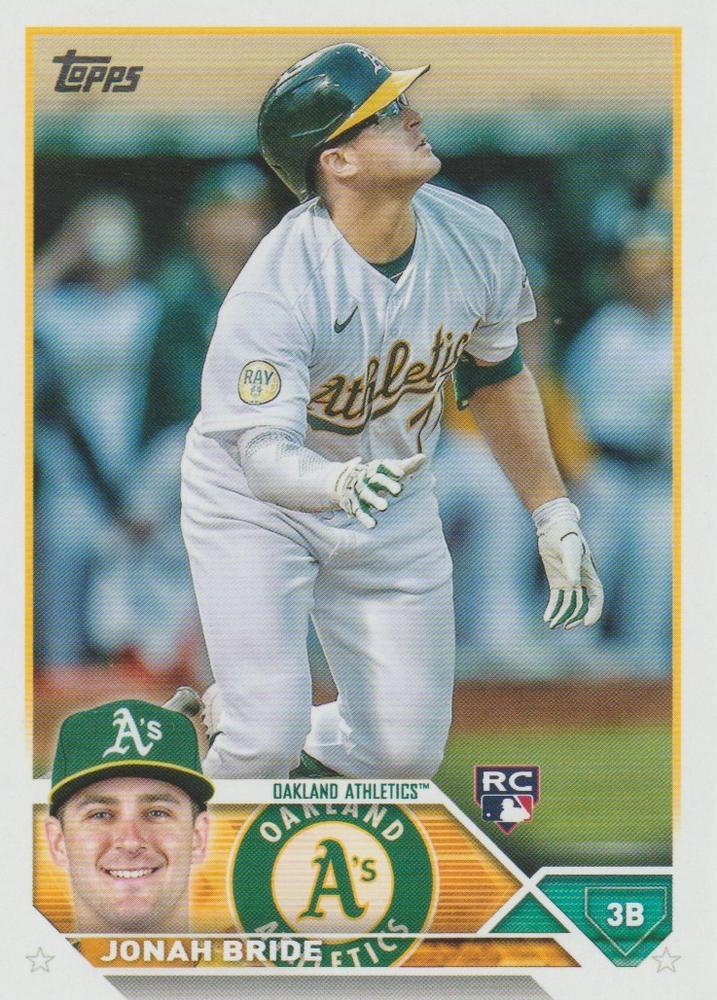 Jonah Bride #95 Oakland Athletics | 2023 Topps