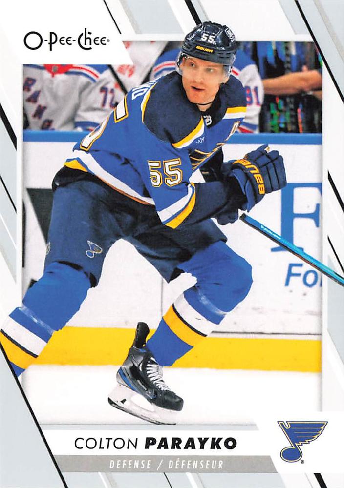 Colton Parayko #95 St. Louis Blues | 2023-24 O-Pee-Chee Hockey