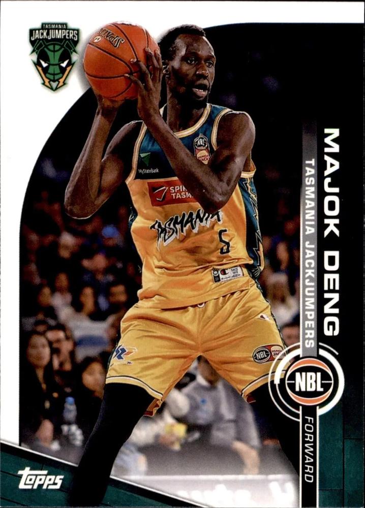 Majok Deng #95 Tasmania JackJumpers | 2023-24 Topps NBL