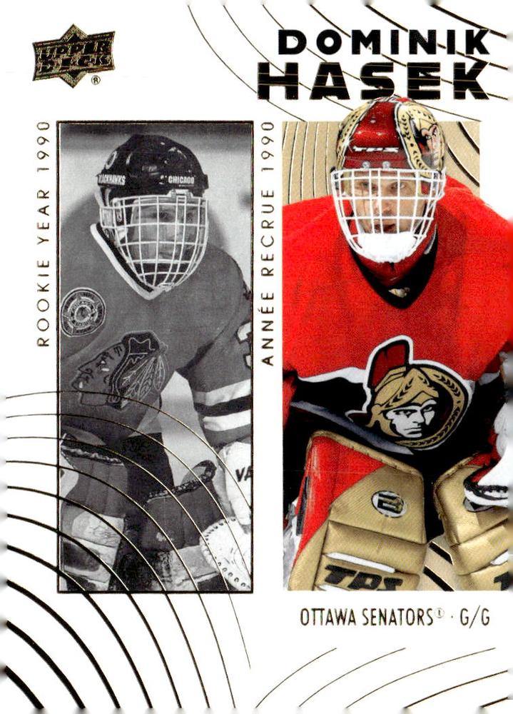 Dominik Hasek #95 Multi-Team | 2024-25 Upper Deck Tim Hortons Retrospective Rookies