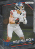 Micah McFadden #95 New York Giants | 2025 Panini Prizm | NFL Football