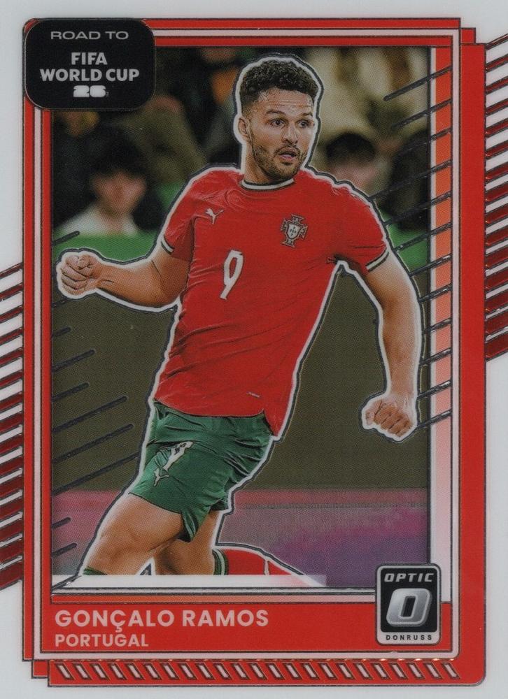 Goncalo Ramos #95 Portugal | 2025-26 Donruss Road to FIFA World Cup Optic Parallel