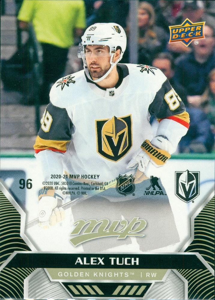 Alex Tuch #96 Vegas Golden Knights | 2020-21 Upper Deck MVP Puzzle Backs