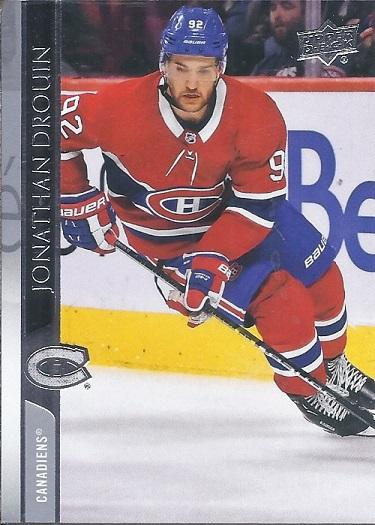 Jonathan Drouin #96 Montreal Canadiens | 2020-21 Upper Deck