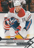 Jesperi Kotkaniemi #96 Montreal Canadiens | 2020-21 Upper Deck Overtime