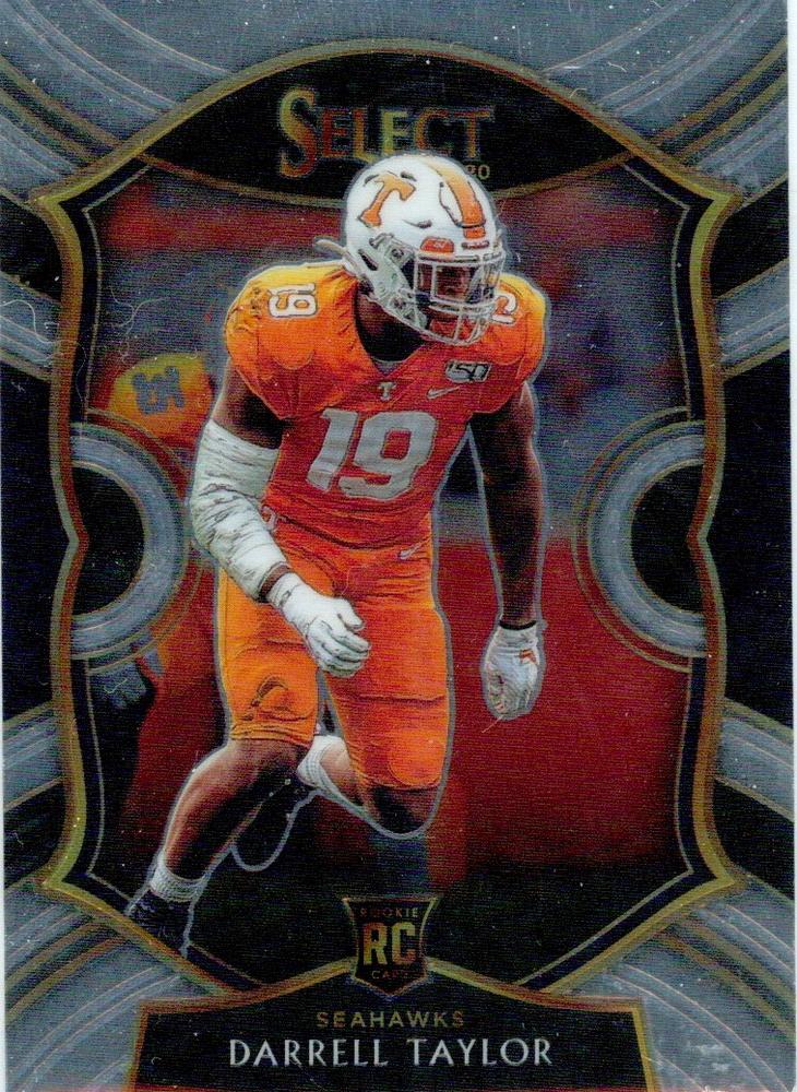 Darrell Taylor #96 Seattle Seahawks | 2020 Panini Select |  | NFL Football