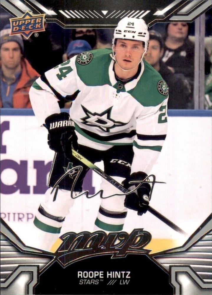 Roope Hintz #96 Dallas Stars | 2022-23 Upper Deck MVP Silver Script