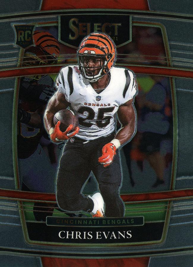 Chris Evans #96 Cincinnati Bengals | 2021 Panini Select |  | NFL Football