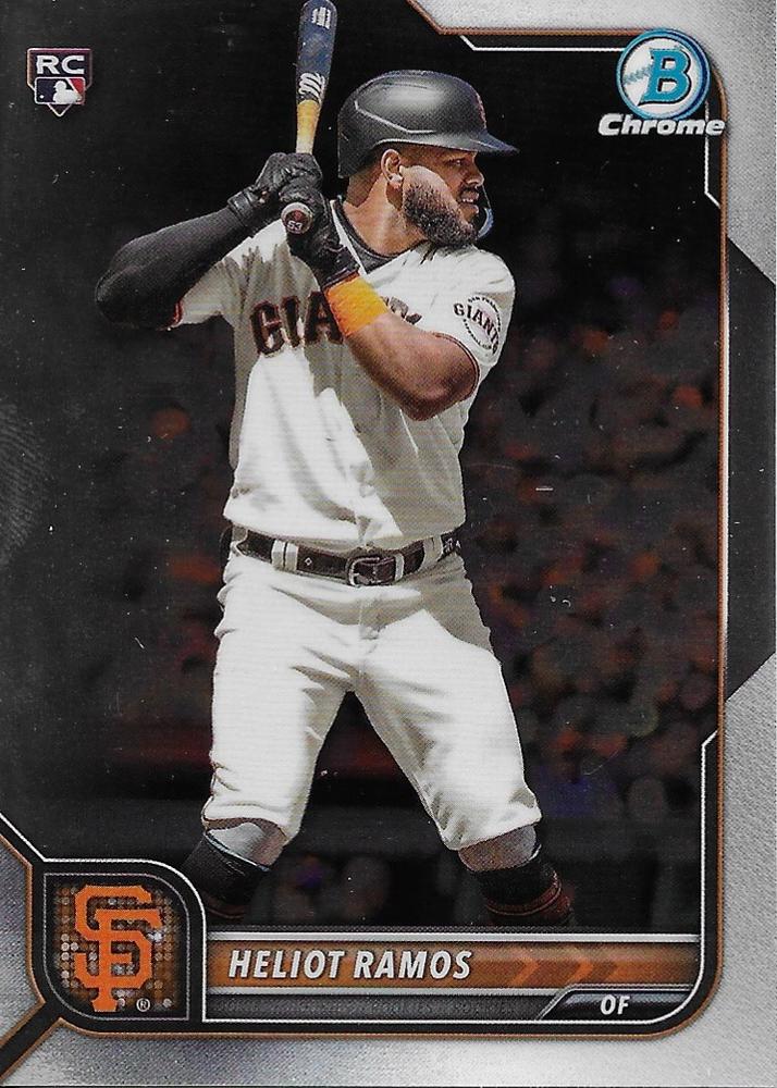Heliot Ramos #96 San Francisco Giants | 2022 Bowman Chrome