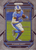 D'Andre Swift #96 Detroit Lions | 2022 Panini Prizm | NFL Football