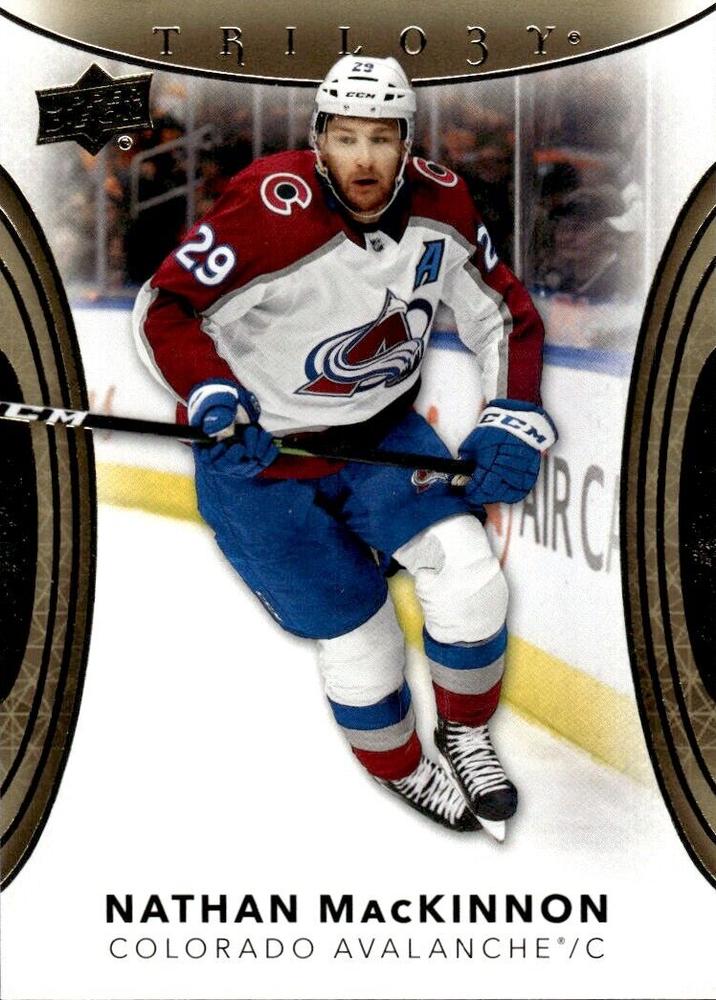 Nathan MacKinnon #96 Colorado Avalanche | 2022-23 Upper Deck Trilogy