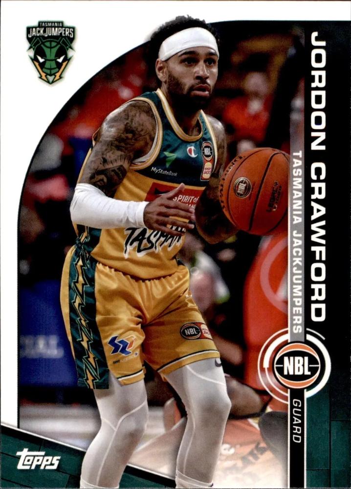 Jordon Crawford #96 Tasmania JackJumpers | 2023-24 Topps NBL