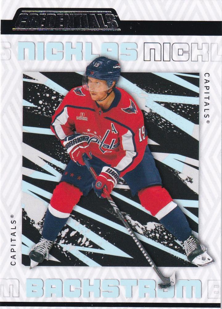 Nicklas Backstrom #96 Washington Capitals | 2023-24 Upper Deck Credentials