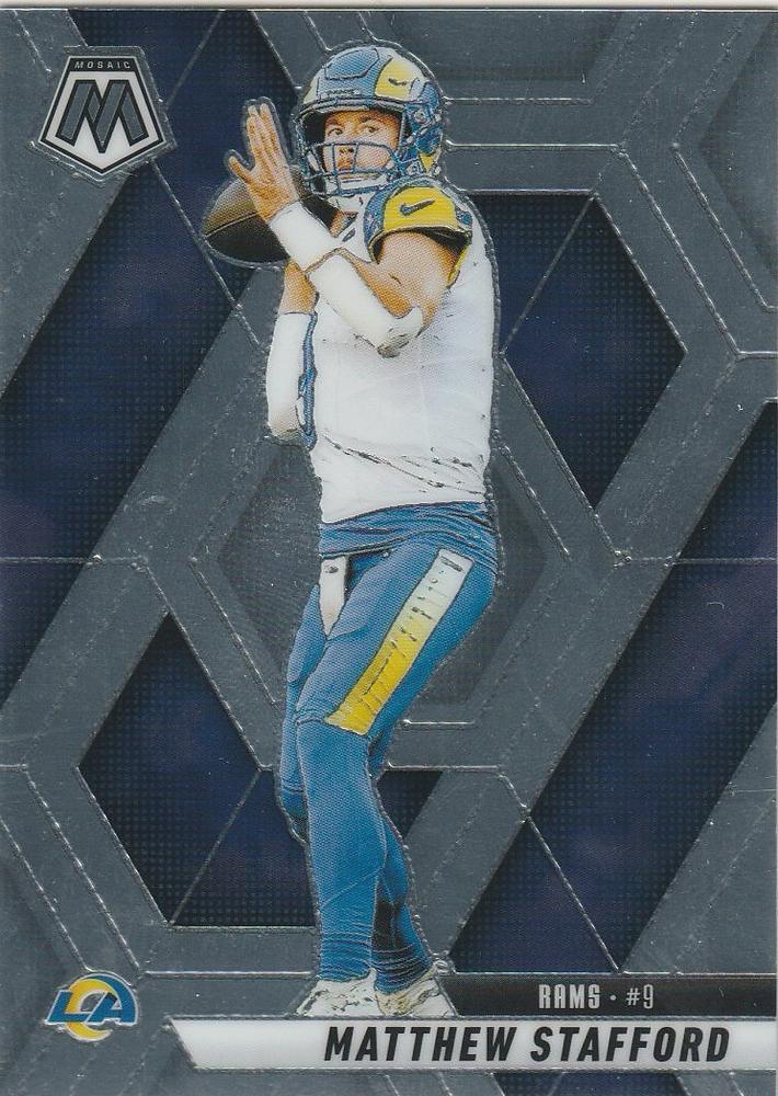 Matthew Stafford #96 Los Angeles Rams | 2025 Panini Mosaic | NFL Football