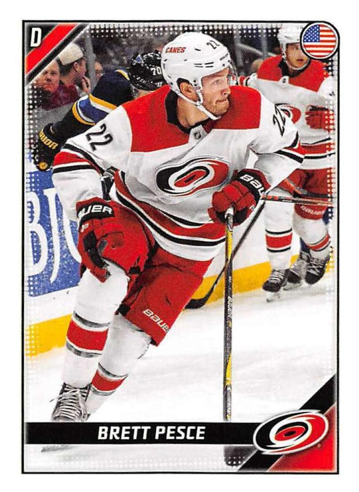 Brett Pesce #97 Carolina Hurricanes | 2019-20 Topps NHL Sticker Collection