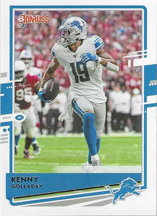 Kenny Golladay #97 Detroit Lions (White jersey) | 2020 Panini Donruss | NFL Football