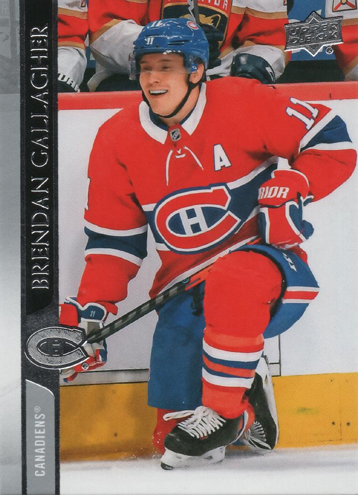 Brendan Gallagher #97 Montreal Canadiens | 2020-21 Upper Deck