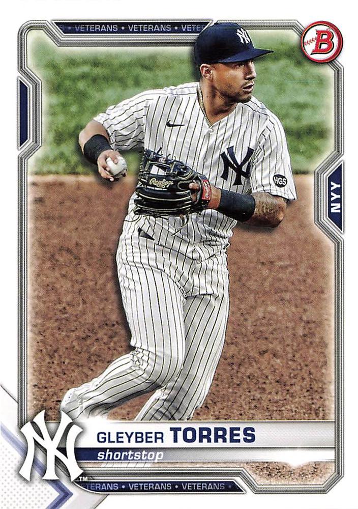 Gleyber Torres #97 New York Yankees | 2021 Bowman