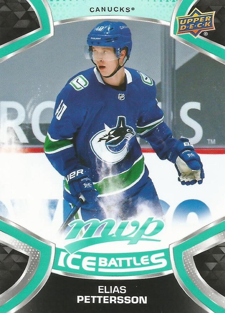 Elias Pettersson #97 Vancouver Canucks | 2021-22 Upper Deck MVP Ice Battles