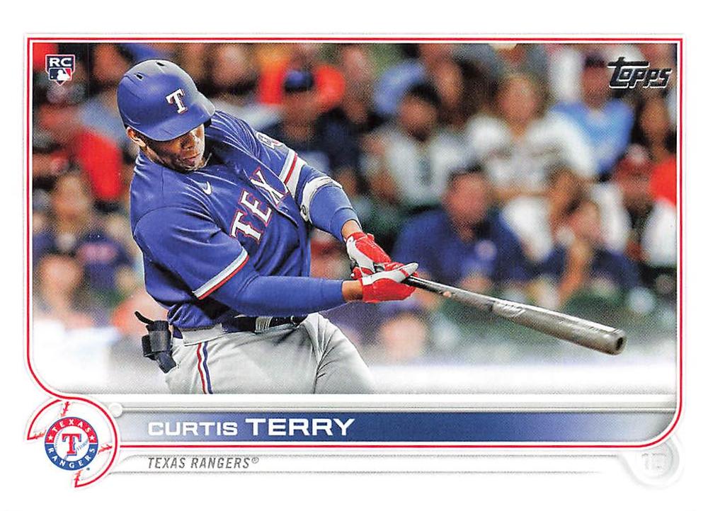 Curtis Terry #97 Texas Rangers | 2022 Topps