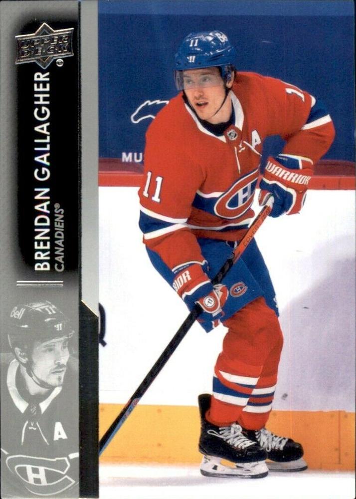 Brendan Gallagher #97 Montreal Canadiens | 2021-22 Upper Deck