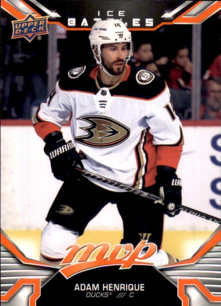 Adam Henrique #97 Anaheim Ducks | 2022-23 Upper Deck MVP Ice Battles