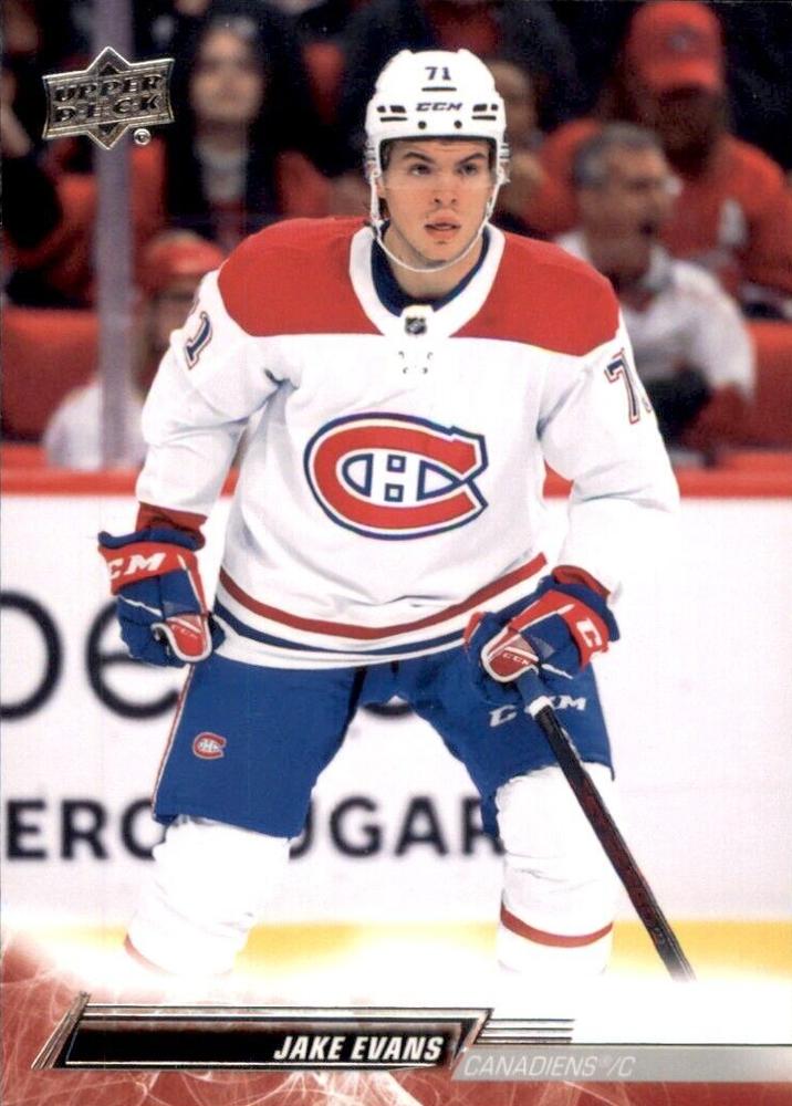 Jake Evans #97 Montreal Canadiens | 2022-23 Upper Deck