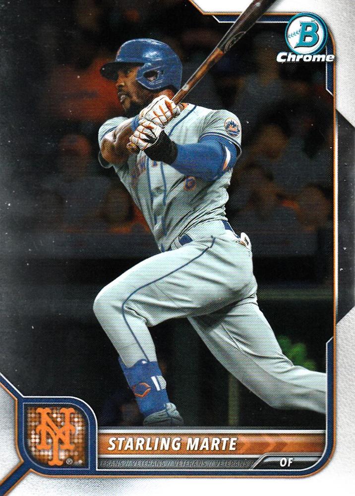 Starling Marte #97 New York Mets | 2022 Bowman Chrome