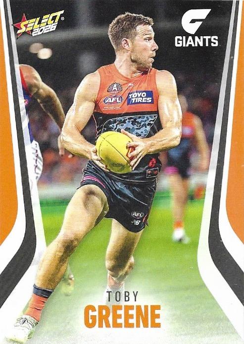 Toby Greene #97 Greater Western Sydney Giants | 2026 Select AFL Footy Stars