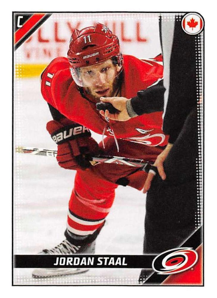 Jordan Staal #98 Carolina Hurricanes | 2019-20 Topps NHL Sticker Collection