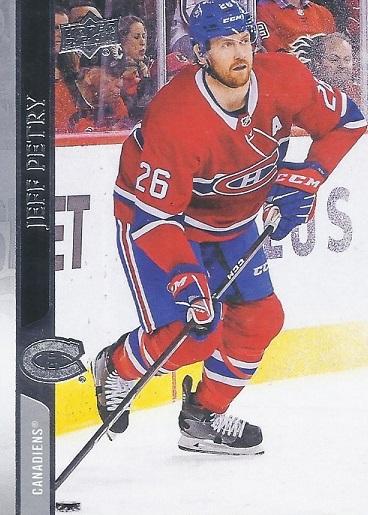 Jeff Petry #98 Montreal Canadiens | 2020-21 Upper Deck