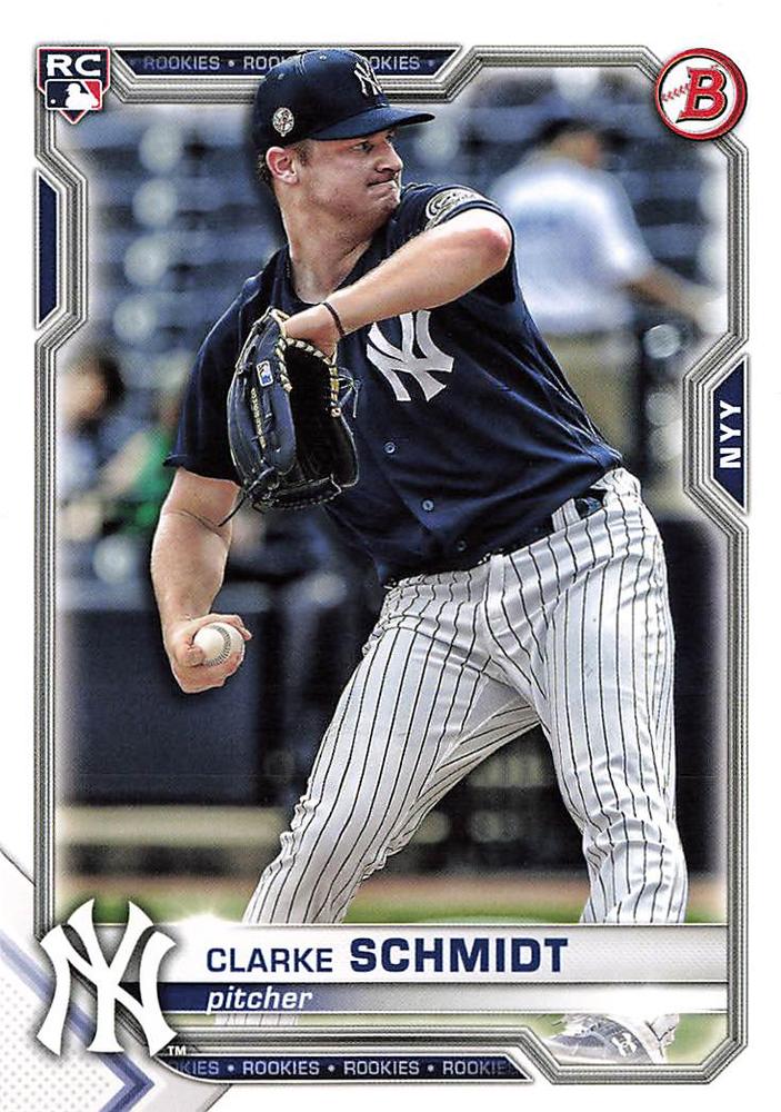 Clarke Schmidt #98 New York Yankees | 2021 Bowman