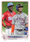 NL East Division Smiles #98 Multi-Team | 2022 Topps