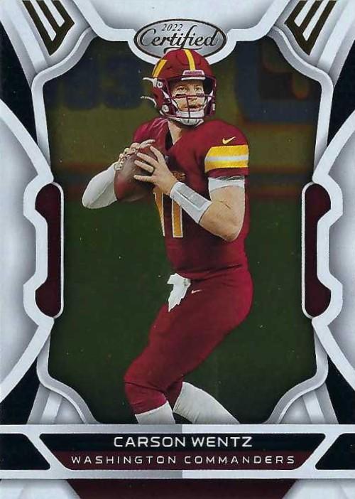 Carson Wentz #98 Washington Commanders | 2022 Panini Certified | NFL Football