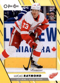 Lucas Raymond #98 Detroit Red Wings | 2023-24 O-Pee-Chee Yellow Border