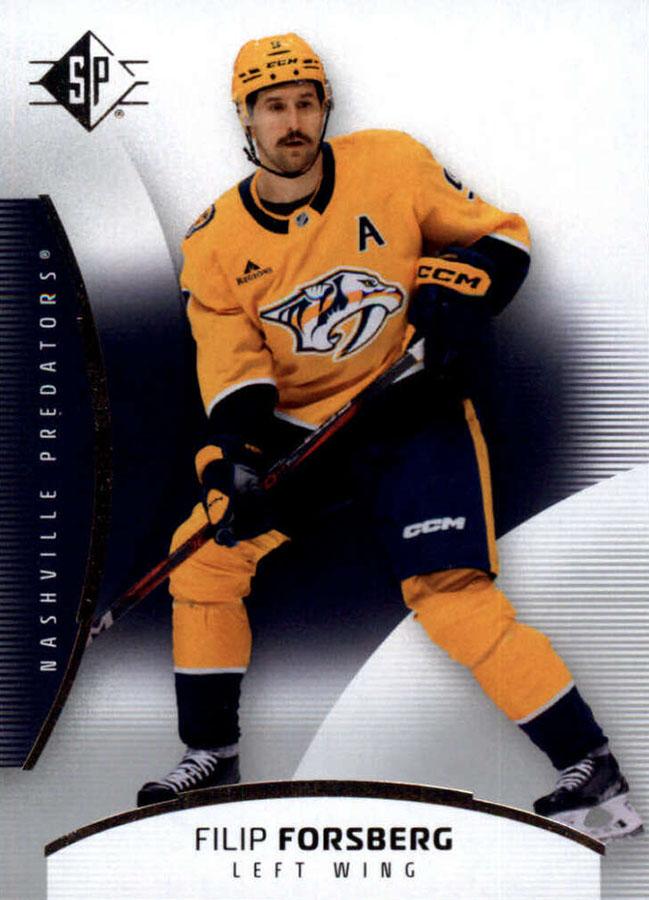 Filip Forsberg #98 Nashville Predators | 2025-26 Upper Deck SP Hockey