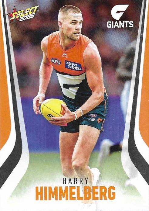 Harry Himmelberg #98 Greater Western Sydney Giants | 2026 Select AFL Footy Stars