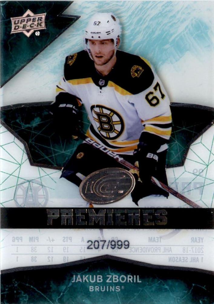 Jakub Zboril #99 Boston Bruins | 2018-19 Upper Deck Ice