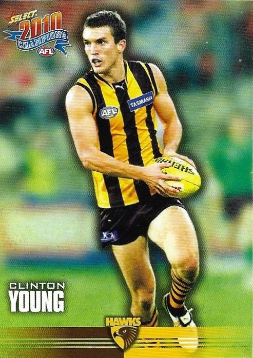 Clinton Young #99 Hawthorn Hawks | 2010 Select AFL Champions