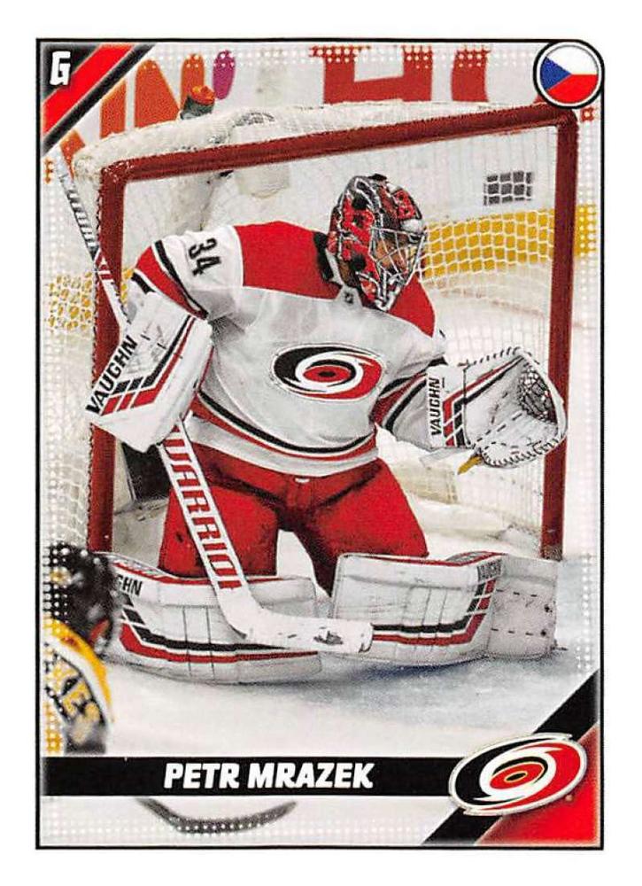 Petr Mrazek #99 Carolina Hurricanes | 2019-20 Topps NHL Sticker Collection