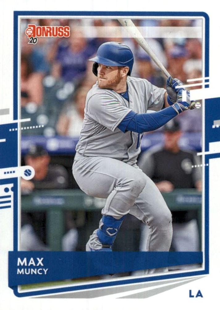 Max Muncy #99 Los Angeles Dodgers | 2020 Donruss