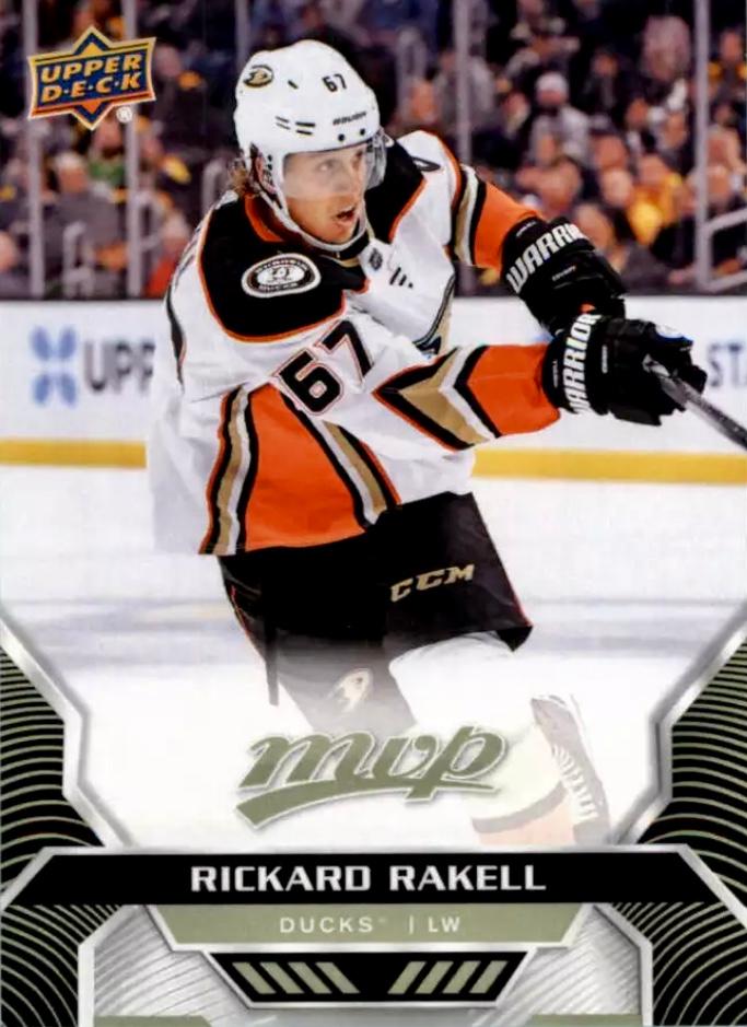 Rickard Rakell #99 Anaheim Ducks | 2020-21 Upper Deck MVP