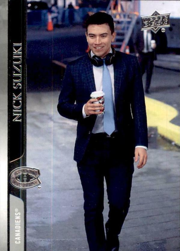 Nick Suzuki #99 Montreal Canadiens | 2020-21 Upper Deck