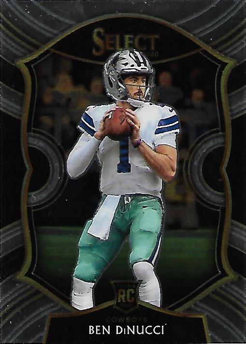 Ben DiNucci #99 Dallas Cowboys | 2020 Panini Select |  | NFL Football
