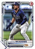 Austin Meadows #99 Tampa Bay Rays | 2021 Bowman