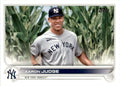 Aaron Judge #99 New York Yankees (Standing in cornfield) | 2022 Topps