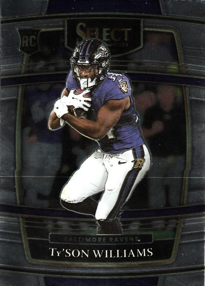Ty'Son Williams #99 Baltimore Ravens | 2021 Panini Select |  | NFL Football