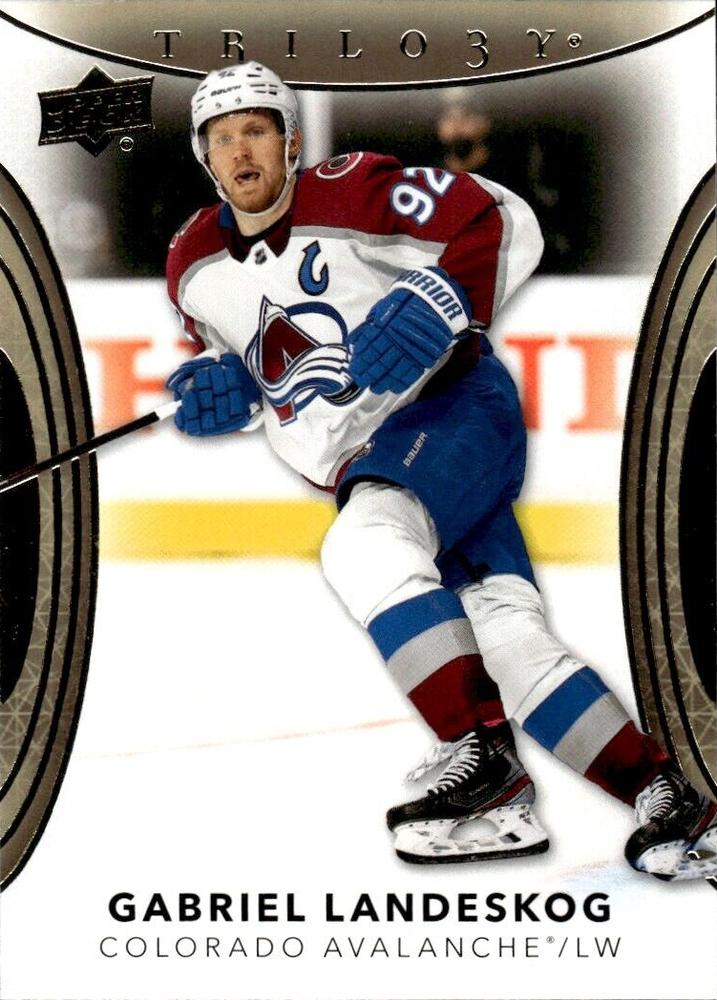 Gabriel Landeskog #99 Colorado Avalanche | 2022-23 Upper Deck Trilogy