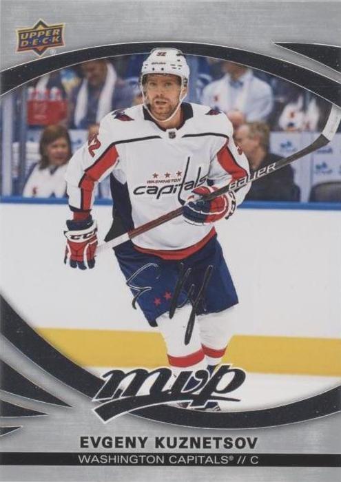 Evgeny Kuznetsov #99 Washington Capitals | 2023-24 Upper Deck MVP Silver Script